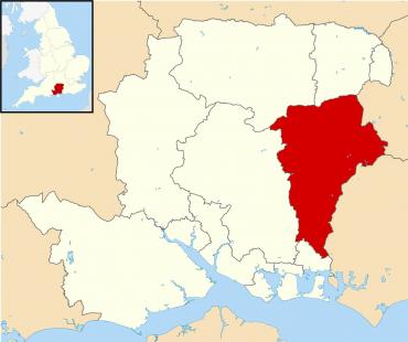 East Hampshire Map